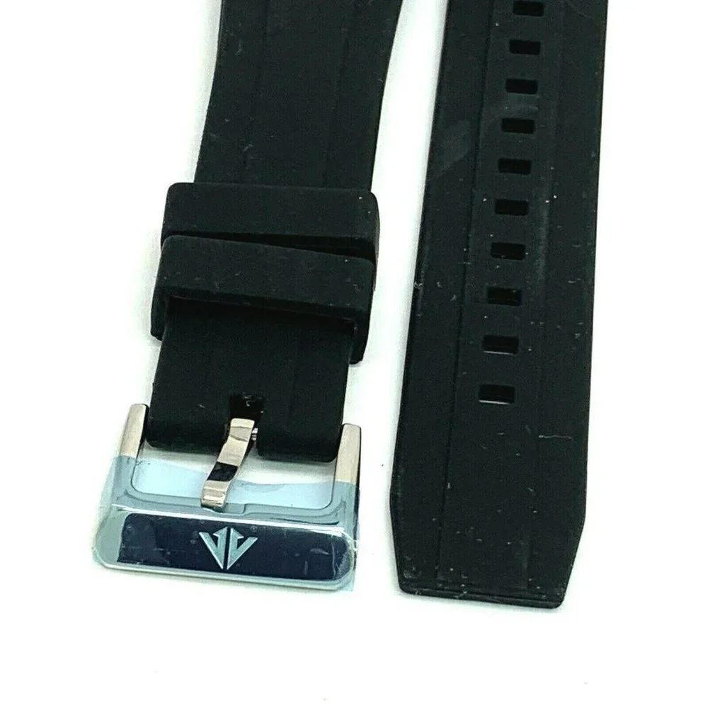 Replacement Band For Citizen Promaster Men's Watch Black Rubber 23mm Lug Strap